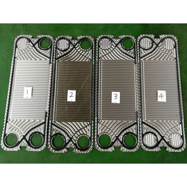 Titanium 0.5mm Thickness Plate Heat Exchanger Gaskets and Plates SFD13