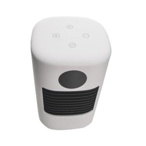 China HEBRONFAN PTC Small Desktop Heater Fan Base Button Control wholesale