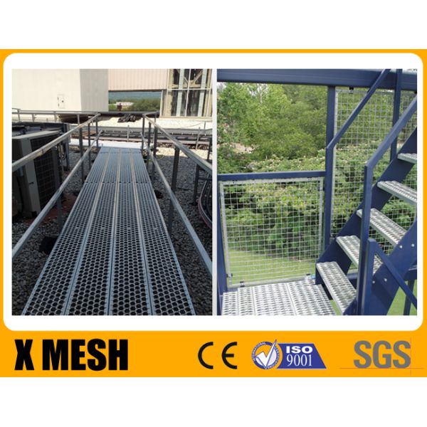 Crocodile Lips Grtp Galvanized Grip Strut Anti Skid Plate 180mm Width ASTM A269 Standard