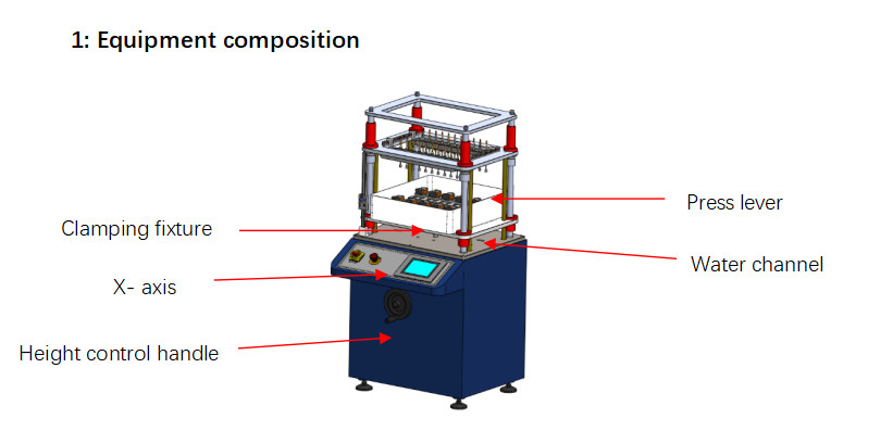 High Precision High-speed Button Testing Machine for Computer Keyboard Test