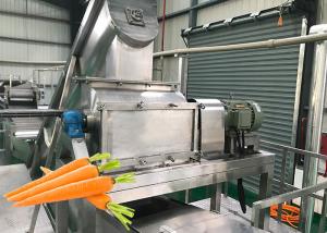 China Energy Saving Carrot Processing Plant Machine High Juice Yield Good Flavor wholesale