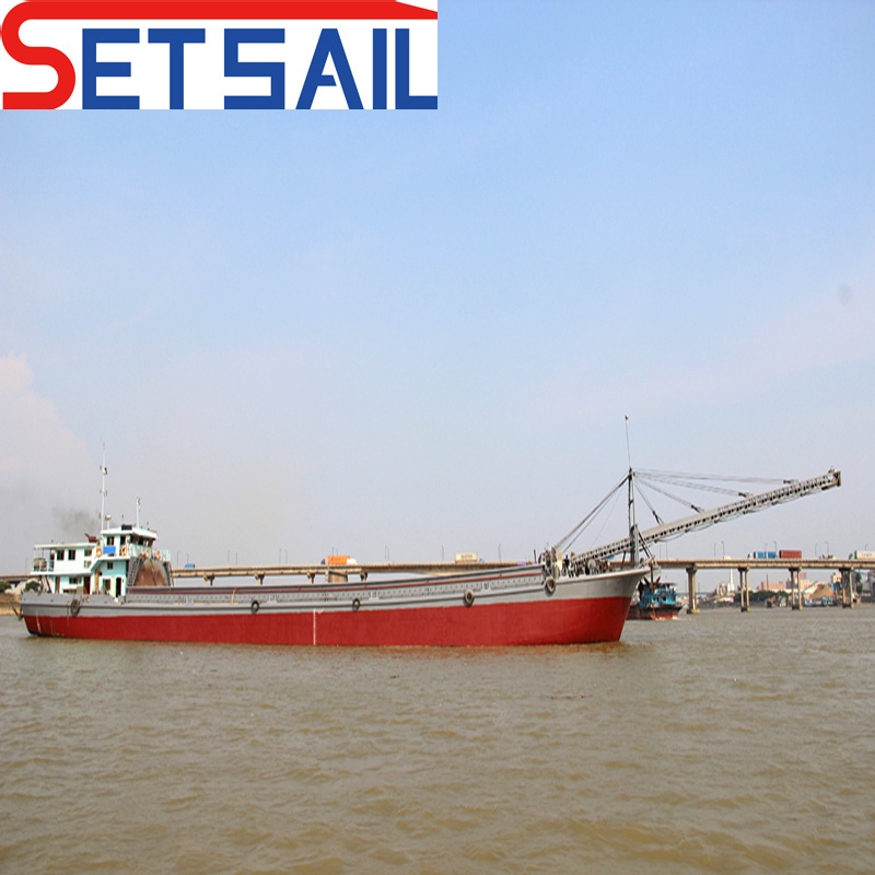 Self-Propell Sand Transportation Ship Used in River and Reservoir