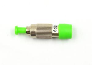 FC Inline 5dB Attenuator , Male To Female Single Mode Attenuator APC Ferrule