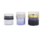 Cosmetic Packaging PP Airless Jar Including Replaceable 15g 30g 50g