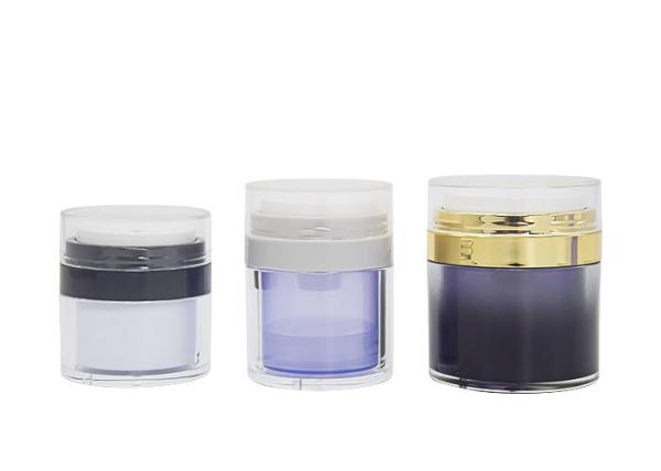 Quality Cosmetic Packaging PP Airless Jar Including Replaceable 15g 30g 50g for sale