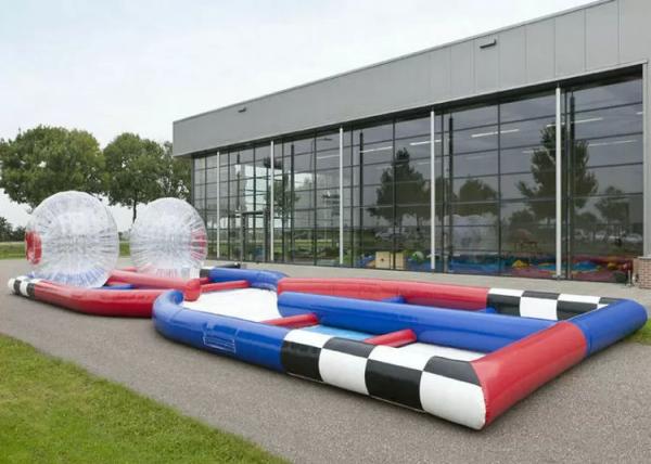 Quality Customized Inflatable Sports Games Inflatable Zorb Ball Track for sale