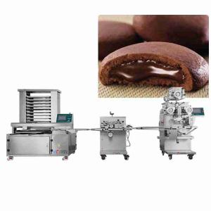 China PLC 4.5Kw Double Color Cookie Machine Industrial Cookie Maker on sale
