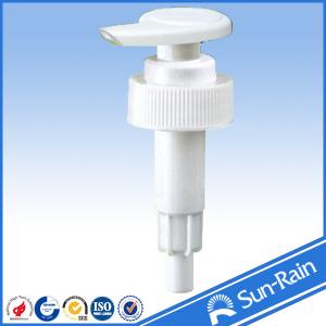 China Special head 28/400 28/415 non spill plastic lotion pump of ribbed lid for bottles wholesale