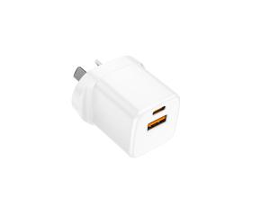 30W GaN Fast Charger USB C Foldable Plug Wall Charger PD 3.0/ PPS Protocol