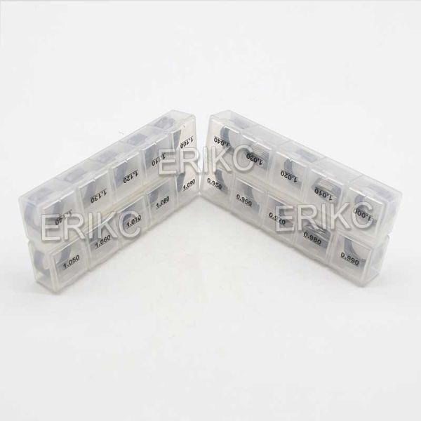 ERIKC Adjustment Shim of Fuel Injector B12 Calibration Shim Diesel Engine Adjustment Shims for Bosch