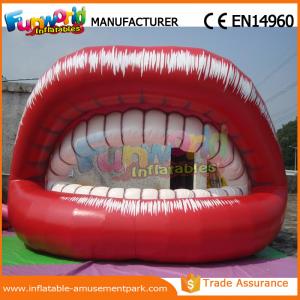 China 5m Long Red Advertising Inflatables Big Month Ladies Lip for Promotion wholesale