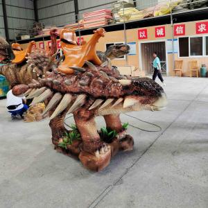 China 1 Year Warranty Electric Ride On Dinosaur Customized Size For Amusement Park wholesale