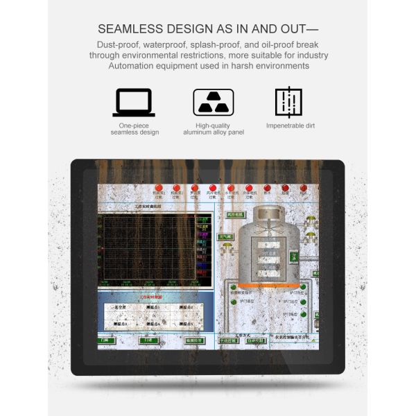 1024x768 15inch Capacitance Resistance Touch Screen LCD Display Panel