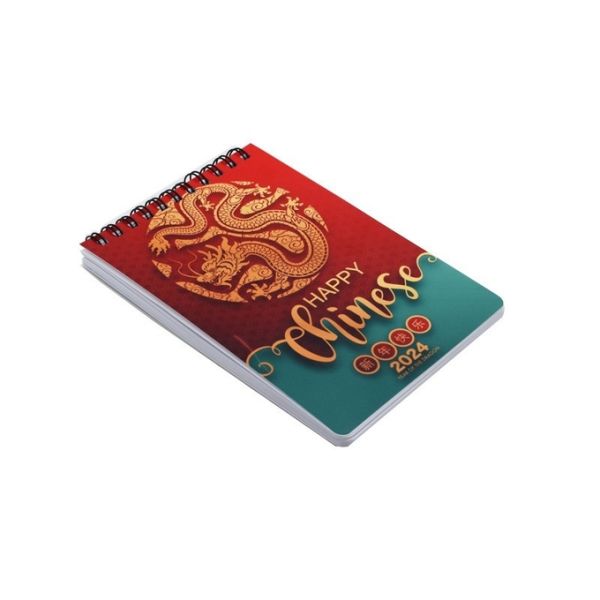 DIY Double-Sided Printed PET Plastic Vertical Blank Sublimation Coil Notebook A6 Personalized Spiral Notebooks