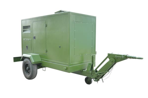 Quality 1125kVA Cummins Mobile Generator 3 Phase Mobile Generator In Gas Fields for sale