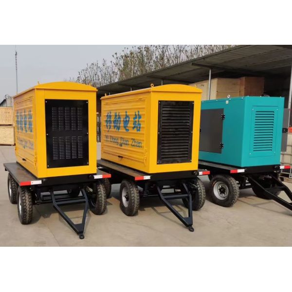 120 KW Power Mobile Diesel Generators Set 150 KVA 50 HZ 1500 RPM YUCHAI Engine
