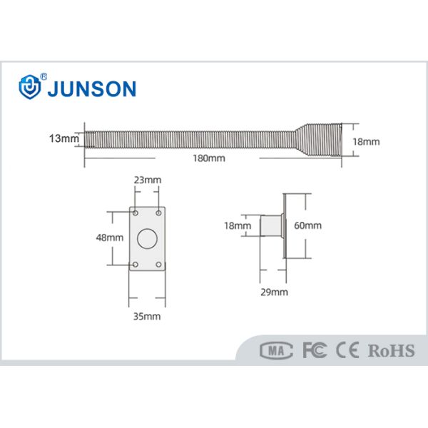 Access Control Protection Wire Armored Cable Door Loop in Stainless Steel Material