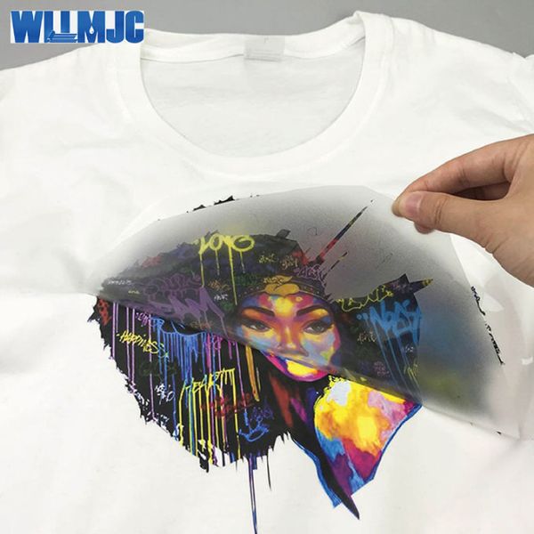 PET Film Heat Transfer Neck Labels Embossed / Weaving Technics Colorful Design