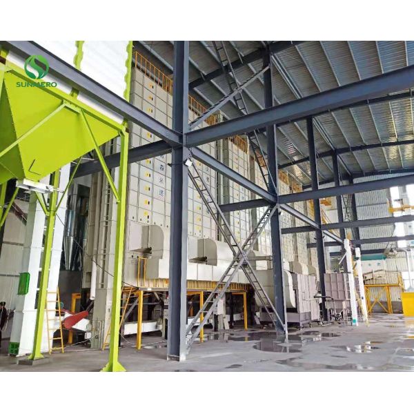 380V Customized Recirculating Batch Dryer Seed Dryer Machine Vertical