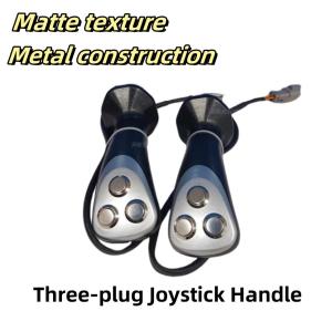 China Three Plug Operation Joystick Handle Control For Wood Grabber wholesale