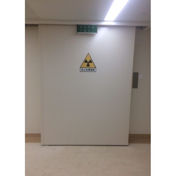 8mmpb CT Room Radiation Protection Door Lead Lined Sliding For Medical Radiography