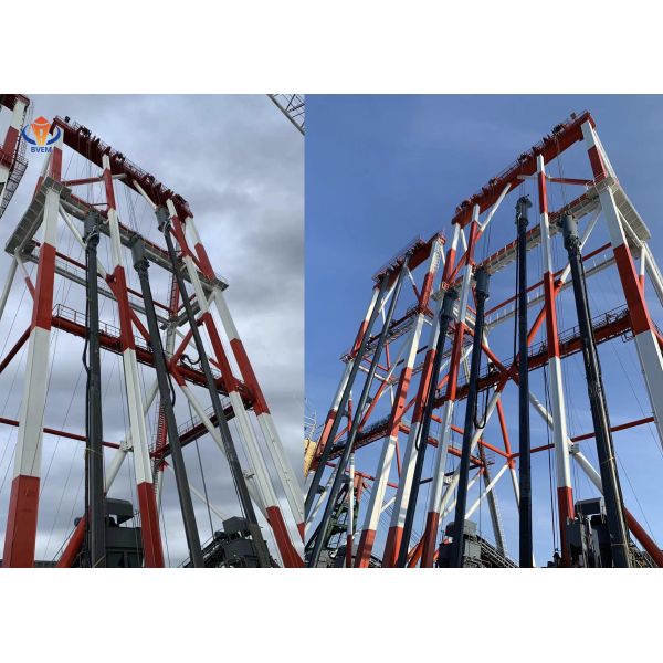 Bottom Feed Vibro Replacement Pile Equipment Engineering Construction Vibro