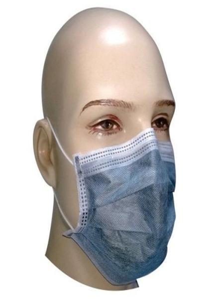 Quality Carbon Filter Disposable Medical Mask with Elastic Earloop Adjustable Nose Piece for sale