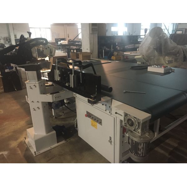 500kg Mattress Tape Edge Sewing Machine Mattress Manufacturing Equipment Work Table Size 3750 × 1980 Mm