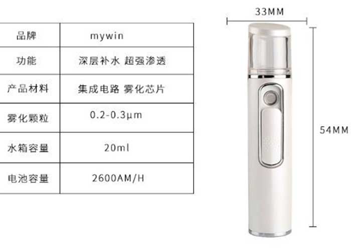 Facial Massager Beauty Care Products Equipment With Ozone Face Steaming Function