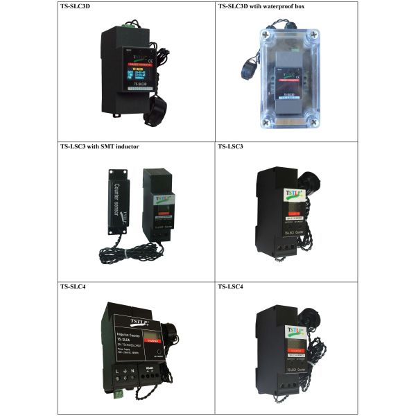 CE Approval 7 Digits Lightning Strike Counter Exchangeable 3V Battery Support