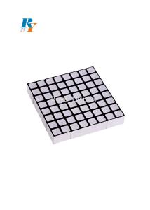 LVDS LED Matrix Display Module 6mm Pixels Square 8X8 RGB 20mA