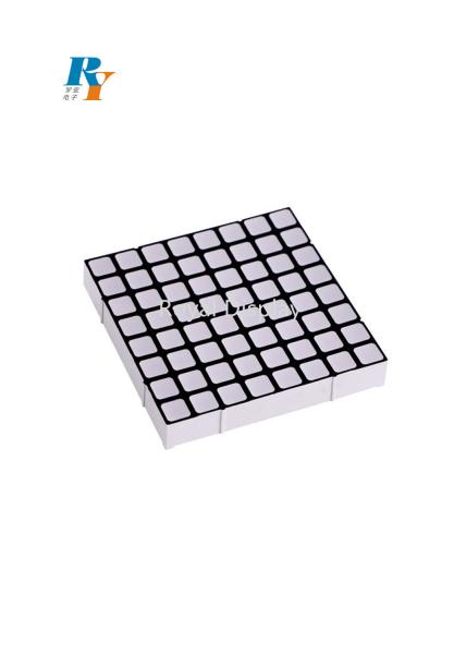 Quality LVDS LED Matrix Display Module 6mm Pixels Square 8X8 RGB 20mA for sale