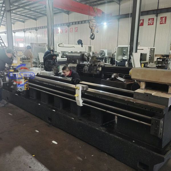 QK1327X1500 CNC Pipe Threading Lathe 800mm Swing 275mm Threading