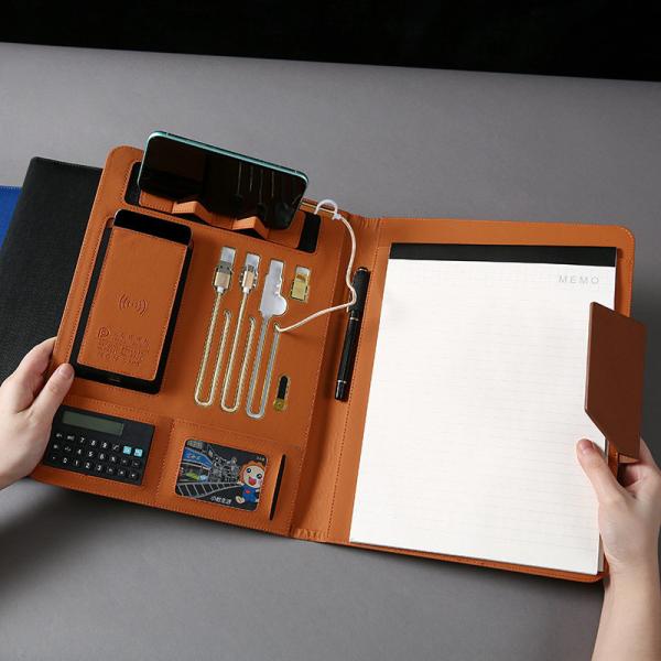 Quality Ultraportable Leather Business Portfolio for sale