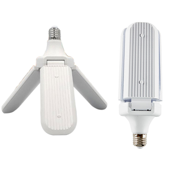 Mothproof Folding Blade LED Lights Bulb Three Leaf For Corridor