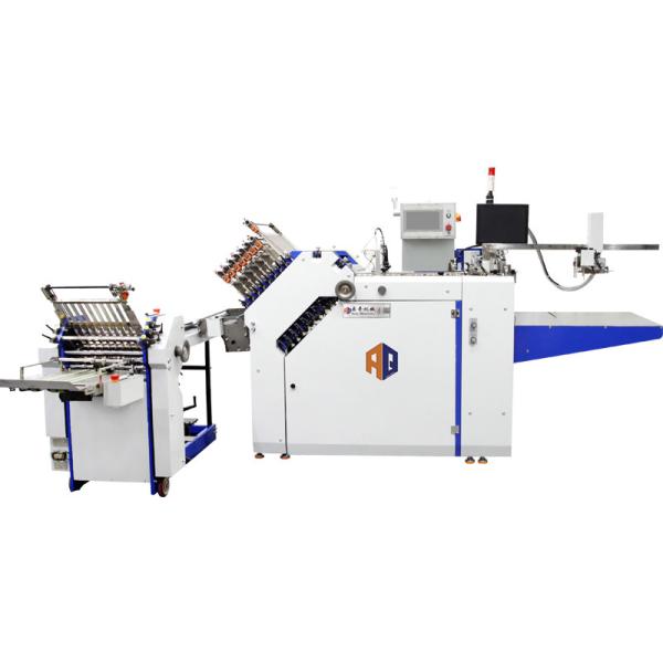 Quality 600mm Width Large Format Paper Folding Machine Belt Driving Type for sale