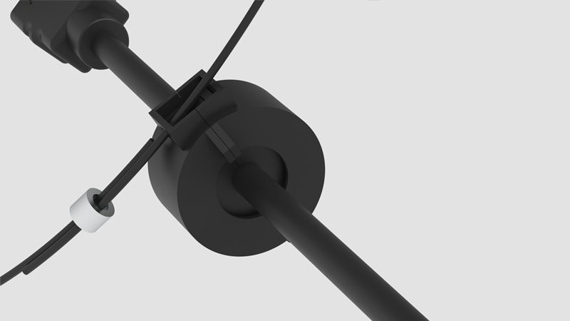 Multi Functional ProAV Docking Station Adapter Ring For Conference System Cable Mounting Clips