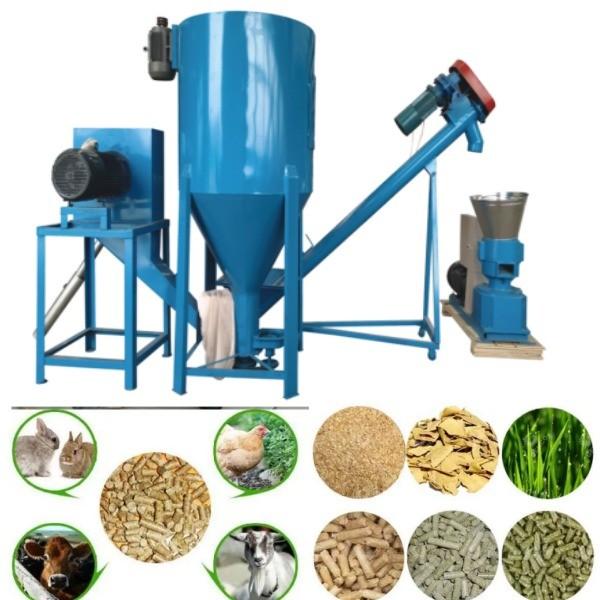 Quality Advanced Animal Feed Pellet Production Line 10kw Chicken Feed Making Machine for sale