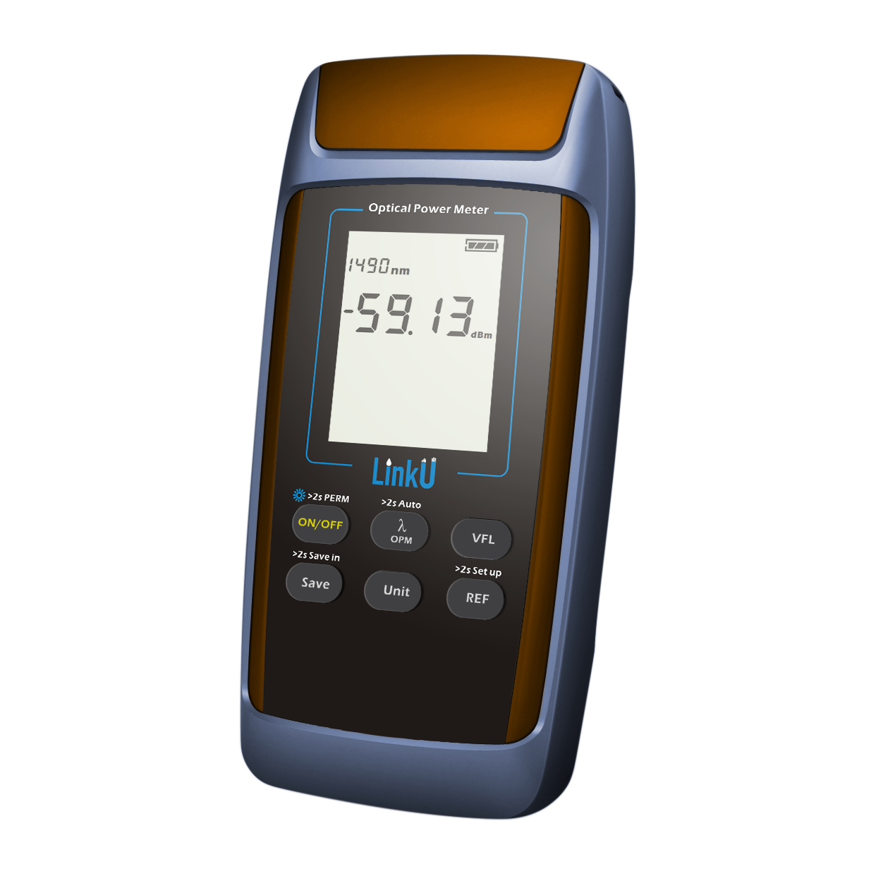 ODN Network Handheld Optical Power Meter with Data Storage and Visual Fault Locator 3