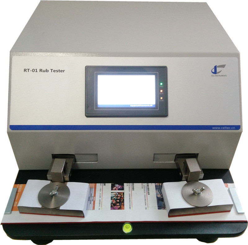Colour fastness testing machine ink rubbing tester ASTM D5264 Ink rub test machine