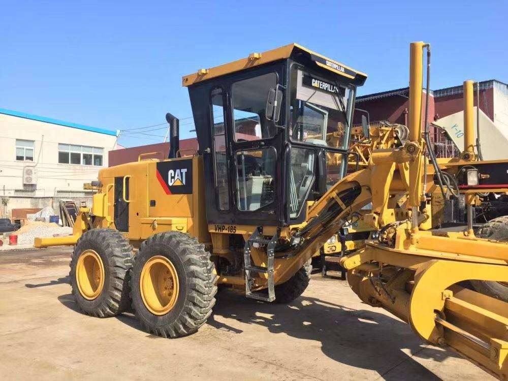 140h Usage Secondhand CAT Motor Grader with and Huade Hydraulic Valve 140G 140K 140