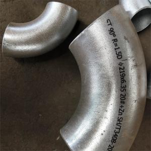 China 2 Pipe Fitting Elbow Sch40 Astm A234 Wpb 60 Degree on sale