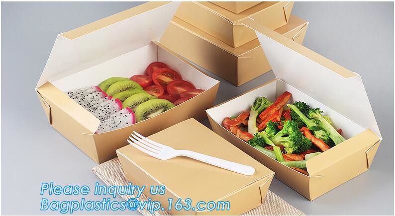 kraft paper sandwich box with window ,triangle sandwich box for packaging,Cardboard Box With Clear Window Burger Sandwic